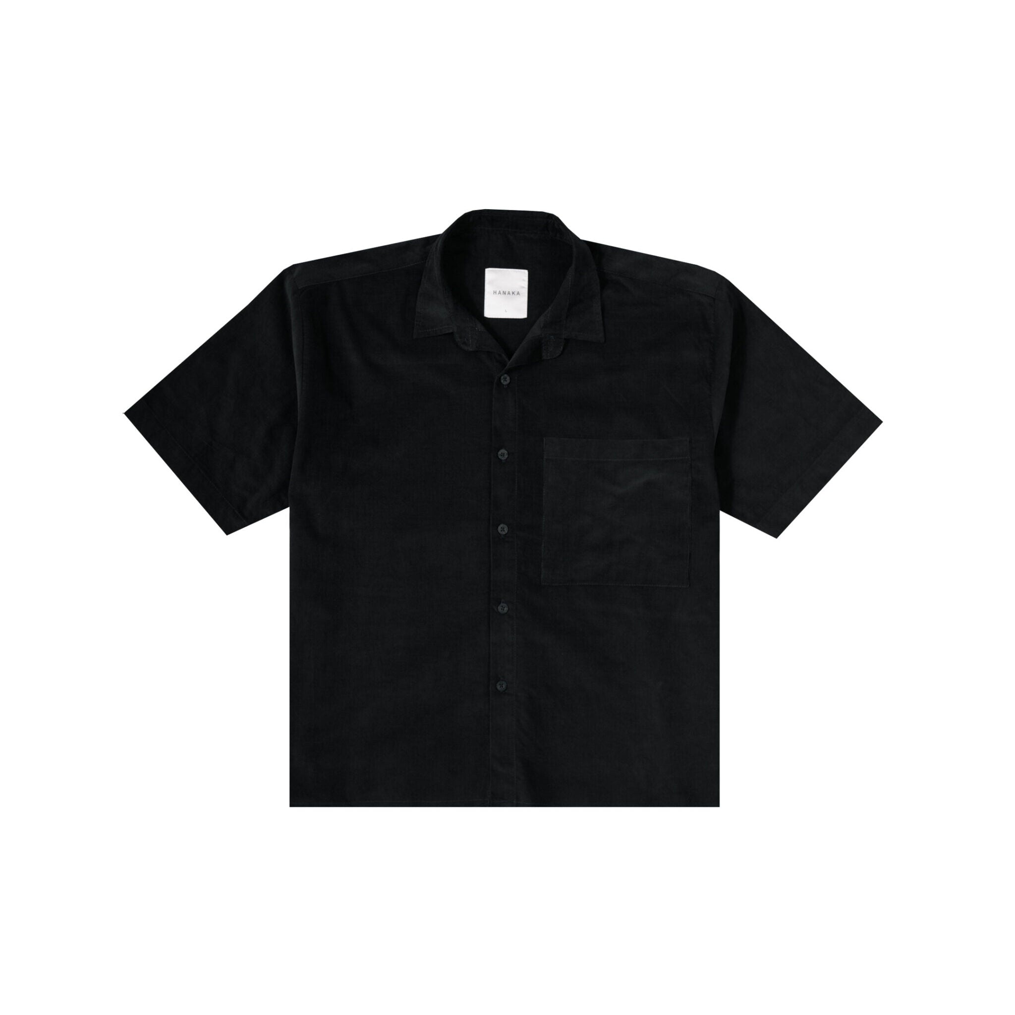 Hanaka SS Corduroy Black