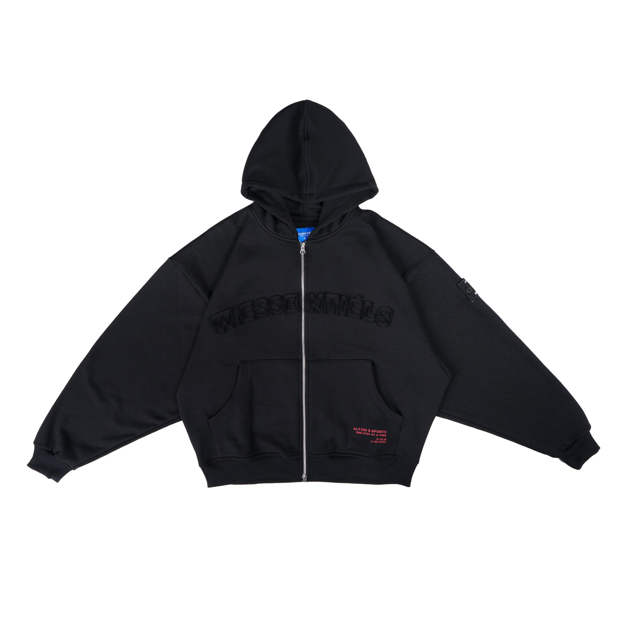 W.Essentiels x Alter Ego Shards of Rune Zip Hoodie Double Zipper