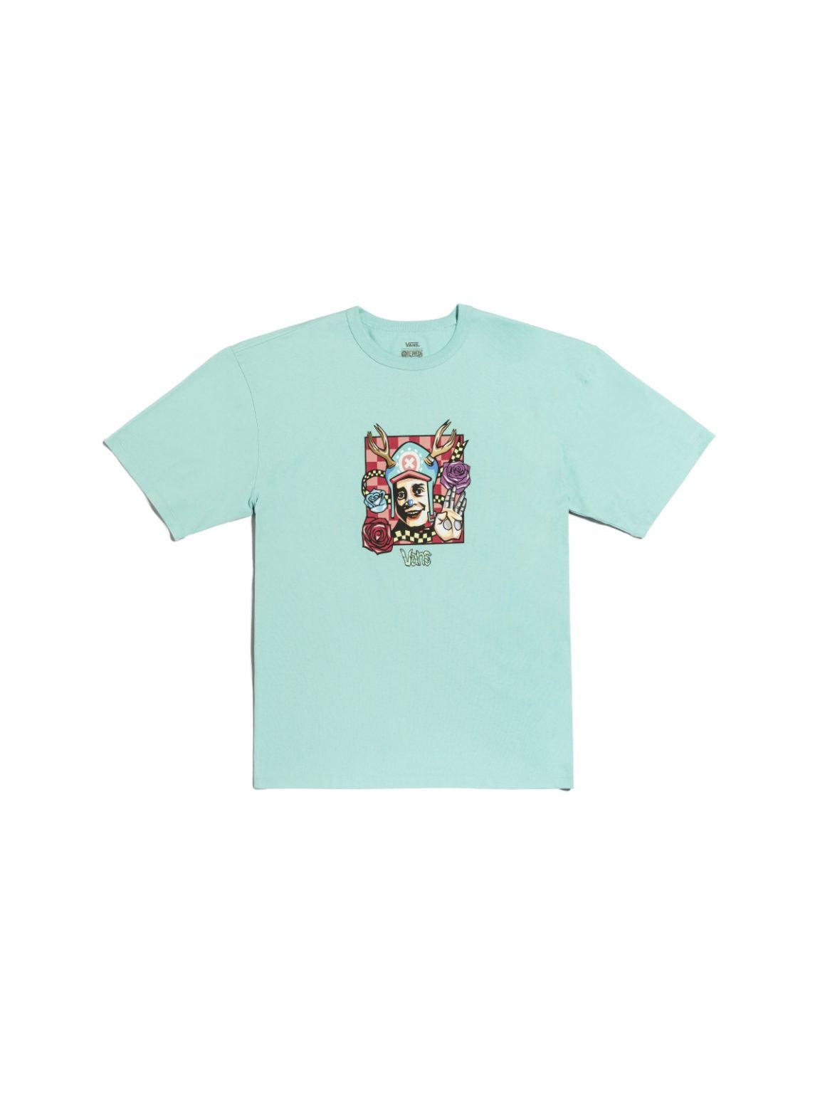 Vans X One Piece Cookie! SS Tee Aqua Sky