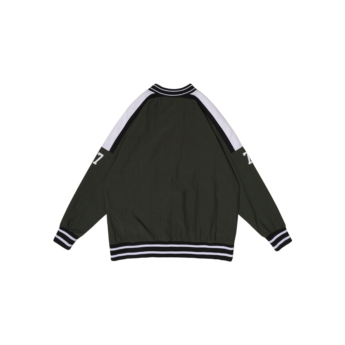 W.Essentiels Epinal Chiefs Warmup Crewneck Olive/Blanc